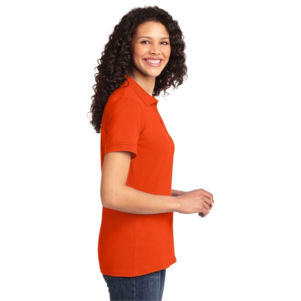 Port & Company Women's Core Blend Pique Polo. - Port & Company Women's Core Blend Pique Polo. - Image 38 of 74