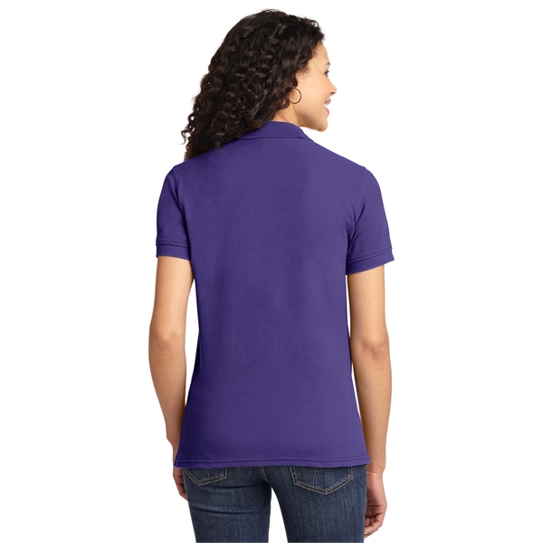 Port & Company Women's Core Blend Pique Polo. - Port & Company Women's Core Blend Pique Polo. - Image 41 of 74