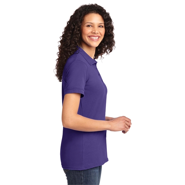 Port & Company Women's Core Blend Pique Polo. - Port & Company Women's Core Blend Pique Polo. - Image 42 of 74