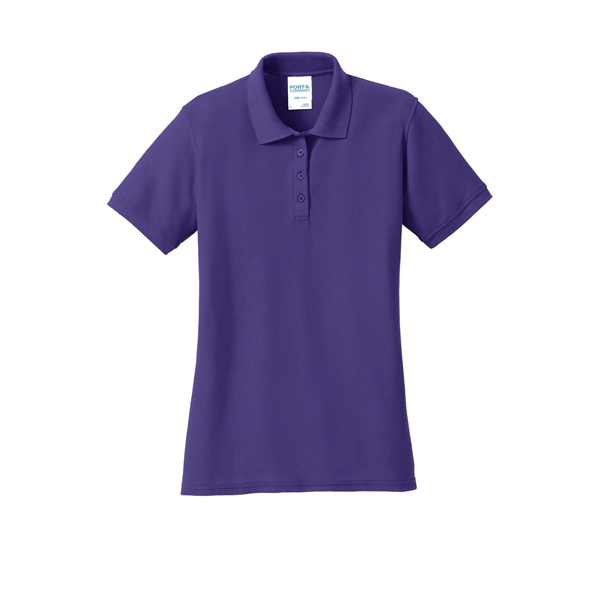 Port & Company Women's Core Blend Pique Polo. - Port & Company Women's Core Blend Pique Polo. - Image 43 of 74