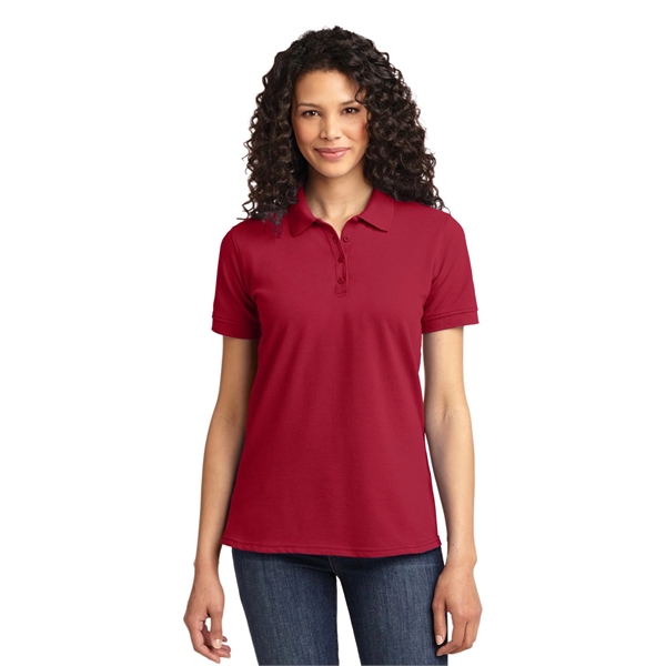 Port & Company Women's Core Blend Pique Polo. - Port & Company Women's Core Blend Pique Polo. - Image 69 of 74