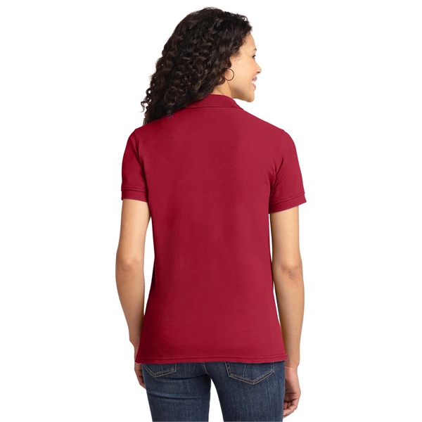 Port & Company Women's Core Blend Pique Polo. - Port & Company Women's Core Blend Pique Polo. - Image 45 of 74