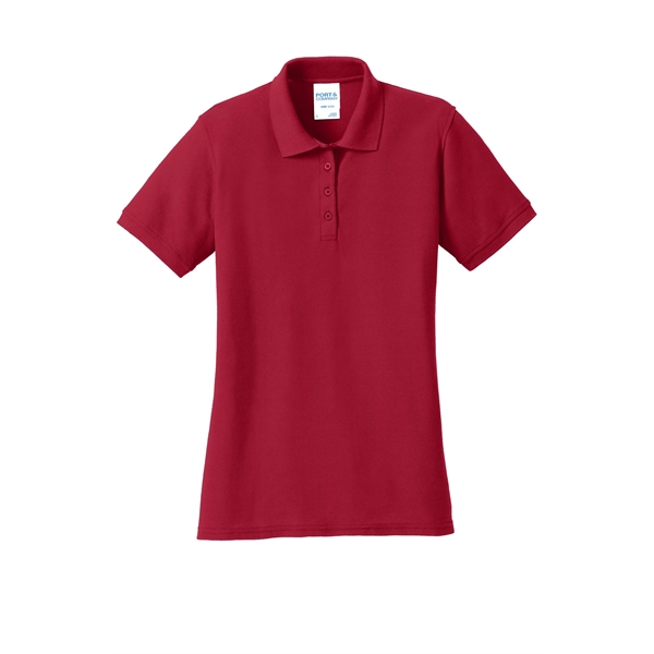 Port & Company Women's Core Blend Pique Polo. - Port & Company Women's Core Blend Pique Polo. - Image 48 of 74