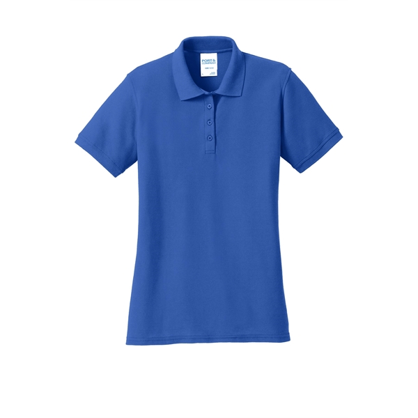 Port & Company Women's Core Blend Pique Polo. - Port & Company Women's Core Blend Pique Polo. - Image 56 of 74