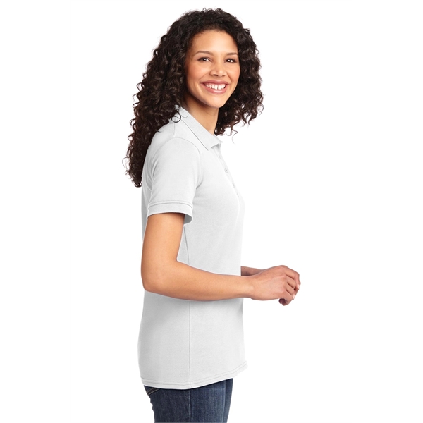 Port & Company Women's Core Blend Pique Polo. - Port & Company Women's Core Blend Pique Polo. - Image 70 of 74