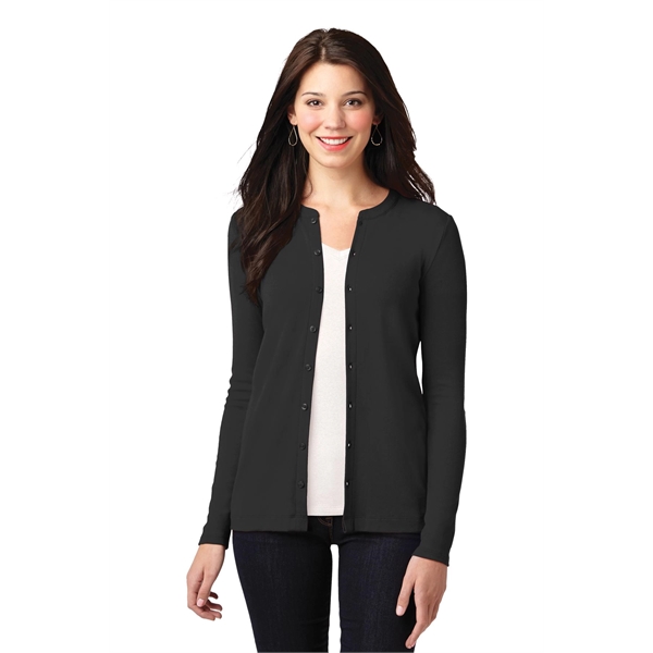 Port Authority Women's Concept Stretch Button-Front Cardi... - Port Authority Women's Concept Stretch Button-Front Cardi... - Image 0 of 28