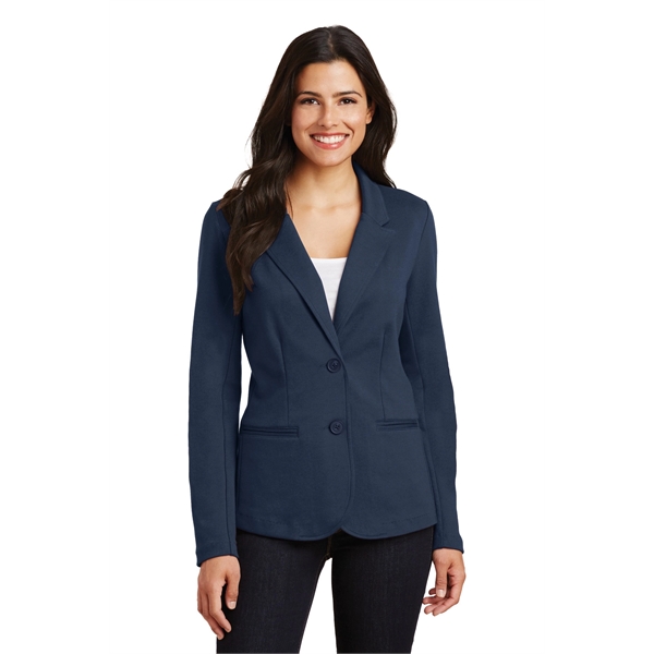 Port Authority Women's Knit Blazer. - Port Authority Women's Knit Blazer. - Image 11 of 20
