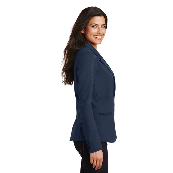Port Authority Women's Knit Blazer. - Port Authority Women's Knit Blazer. - Image 13 of 20