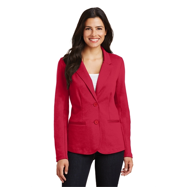 Port Authority Women's Knit Blazer. - Port Authority Women's Knit Blazer. - Image 16 of 20
