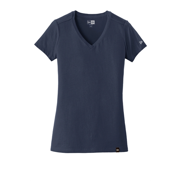 New Era Women's Heritage Blend V-Neck Tee. - New Era Women's Heritage Blend V-Neck Tee. - Image 11 of 76