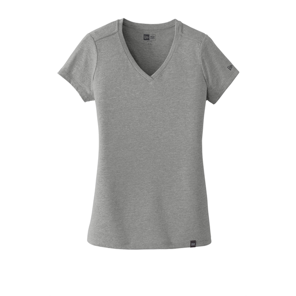 New Era Women's Heritage Blend V-Neck Tee. - New Era Women's Heritage Blend V-Neck Tee. - Image 18 of 76