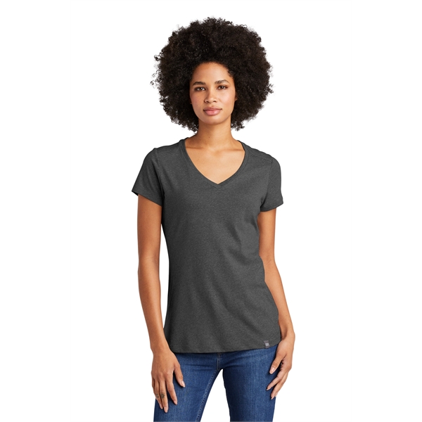 New Era Women's Heritage Blend V-Neck Tee. - New Era Women's Heritage Blend V-Neck Tee. - Image 69 of 76