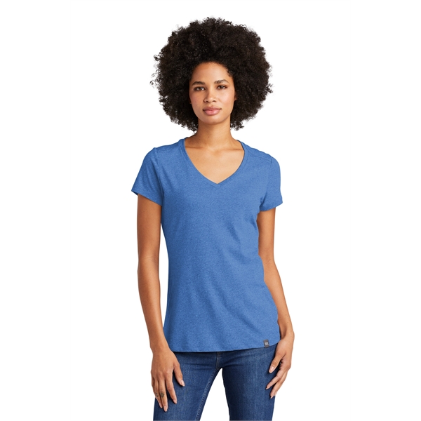 New Era Women's Heritage Blend V-Neck Tee. - New Era Women's Heritage Blend V-Neck Tee. - Image 70 of 76