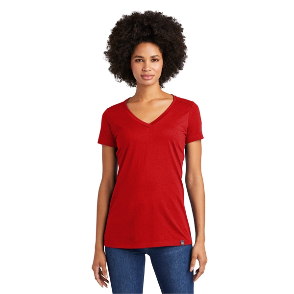 New Era Women's Heritage Blend V-Neck Tee. - New Era Women's Heritage Blend V-Neck Tee. - Image 72 of 76