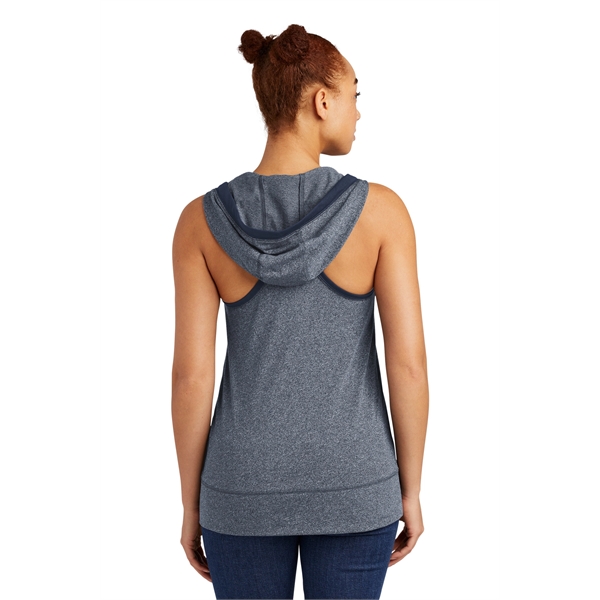 New Era Women's Heritage Blend Hoodie Tank. - New Era Women's Heritage Blend Hoodie Tank. - Image 12 of 13