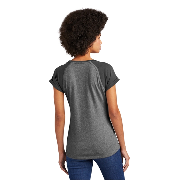 New Era Women's Heritage Blend Varsity Tee. - New Era Women's Heritage Blend Varsity Tee. - Image 8 of 10