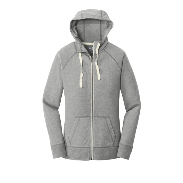 New Era Women's Sueded Cotton Blend Full-Zip Hoodie. - New Era Women's Sueded Cotton Blend Full-Zip Hoodie. - Image 12 of 29