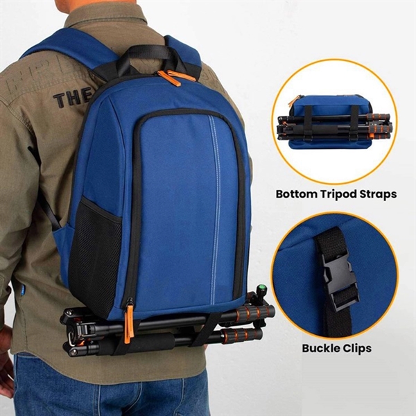 Large Waterproof Camera Backpack Bag - Large Waterproof Camera Backpack Bag - Image 5 of 5