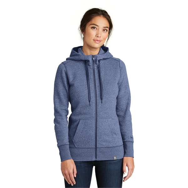 New Era Women's French Terry Full-Zip Hoodie. - New Era Women's French Terry Full-Zip Hoodie. - Image 2 of 19