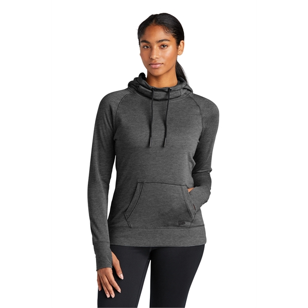 New Era Women's Tri-Blend Fleece Pullover Hoodie. - New Era Women's Tri-Blend Fleece Pullover Hoodie. - Image 25 of 42