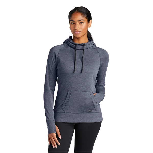 New Era Women's Tri-Blend Fleece Pullover Hoodie. - New Era Women's Tri-Blend Fleece Pullover Hoodie. - Image 29 of 42