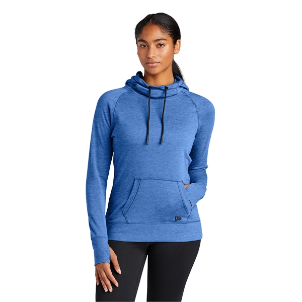 New Era Women's Tri-Blend Fleece Pullover Hoodie. - New Era Women's Tri-Blend Fleece Pullover Hoodie. - Image 33 of 42