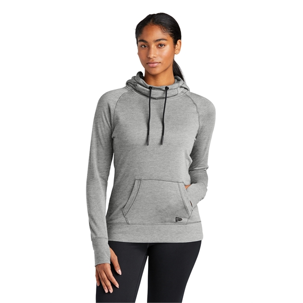 New Era Women's Tri-Blend Fleece Pullover Hoodie. - New Era Women's Tri-Blend Fleece Pullover Hoodie. - Image 37 of 42