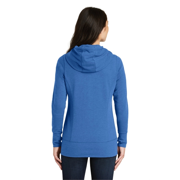 New Era Women's Tri-Blend Fleece Full-Zip Hoodie. - New Era Women's Tri-Blend Fleece Full-Zip Hoodie. - Image 2 of 15