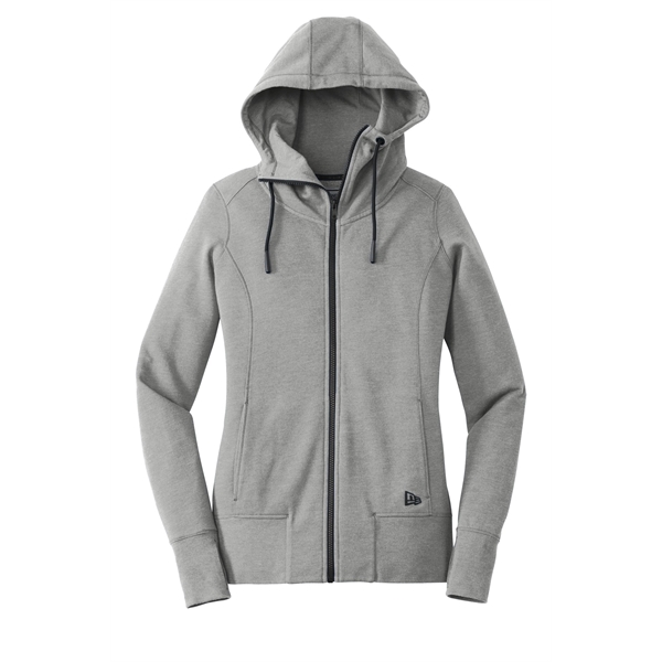 New Era Women's Tri-Blend Fleece Full-Zip Hoodie. - New Era Women's Tri-Blend Fleece Full-Zip Hoodie. - Image 6 of 15