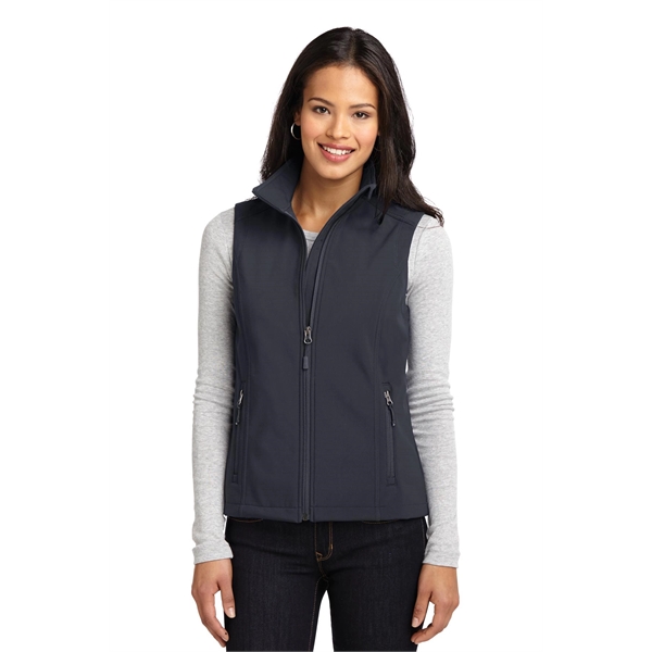 Custom Port Authority Women's Core Soft Shell Vest.