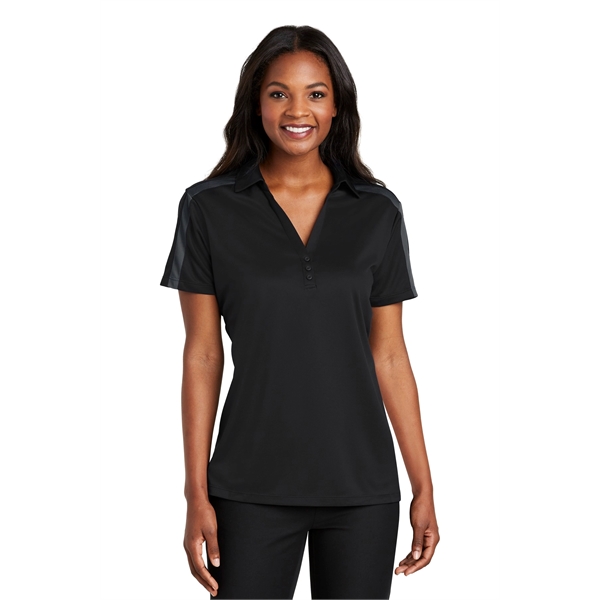 Custom Port Authority Women's Silk Touch Performance Colorblock ...