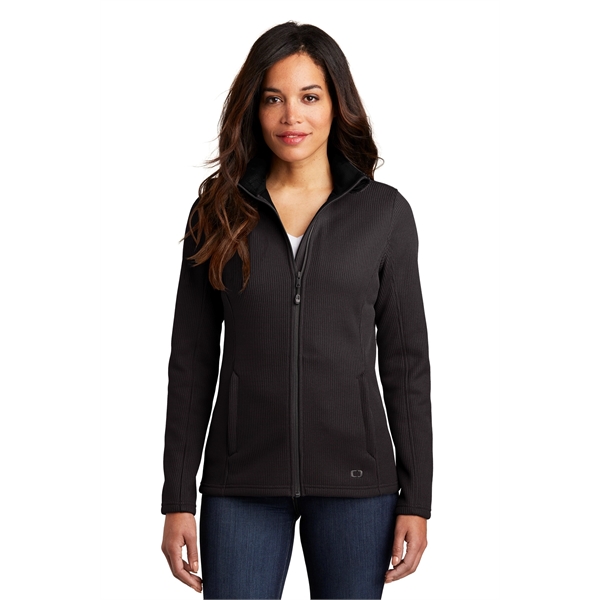 OGIO Women's Grit Fleece Jacket. - OGIO Women's Grit Fleece Jacket. - Image 10 of 15