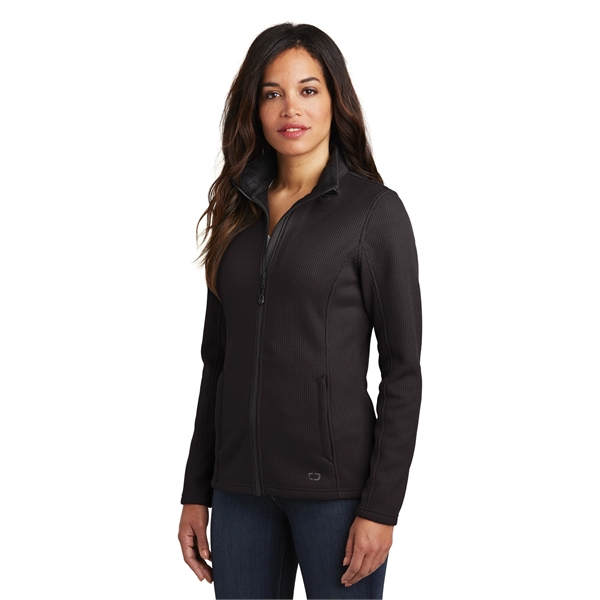 OGIO Women's Grit Fleece Jacket. - OGIO Women's Grit Fleece Jacket. - Image 5 of 15