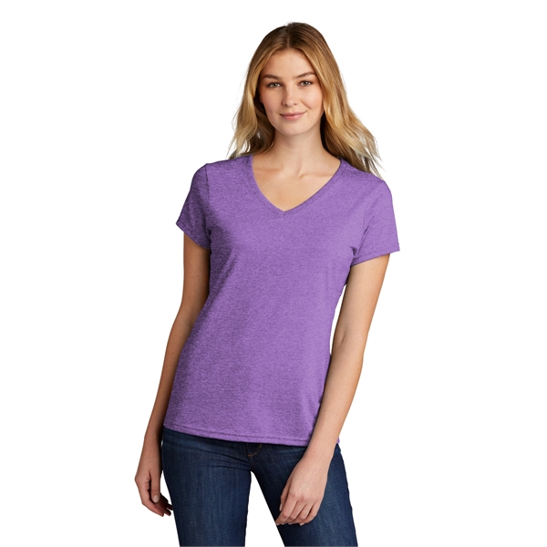 Port & Company Women's Tri-Blend V-Neck Tee. - Port & Company Women's Tri-Blend V-Neck Tee. - Image 29 of 45