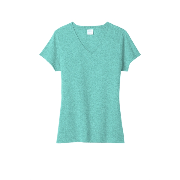 Port & Company Women's Tri-Blend V-Neck Tee. - Port & Company Women's Tri-Blend V-Neck Tee. - Image 45 of 45