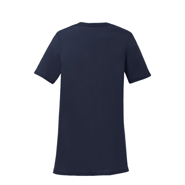 Port & Company Women's Performance Blend V-Neck Tee. - Port & Company Women's Performance Blend V-Neck Tee. - Image 22 of 66