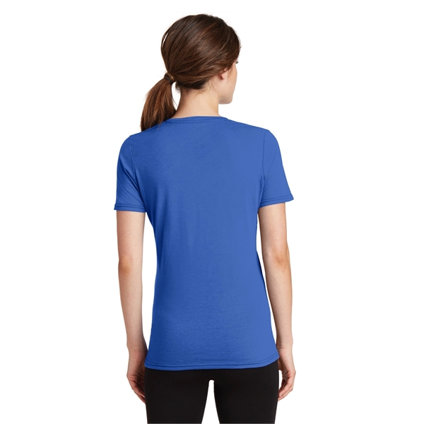 Port & Company Women's Performance Blend V-Neck Tee. - Port & Company Women's Performance Blend V-Neck Tee. - Image 23 of 66