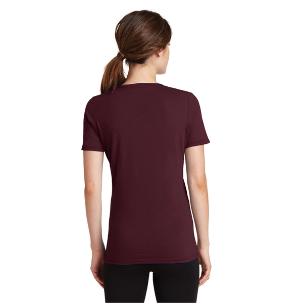 Port & Company Women's Performance Blend V-Neck Tee. - Port & Company Women's Performance Blend V-Neck Tee. - Image 27 of 66