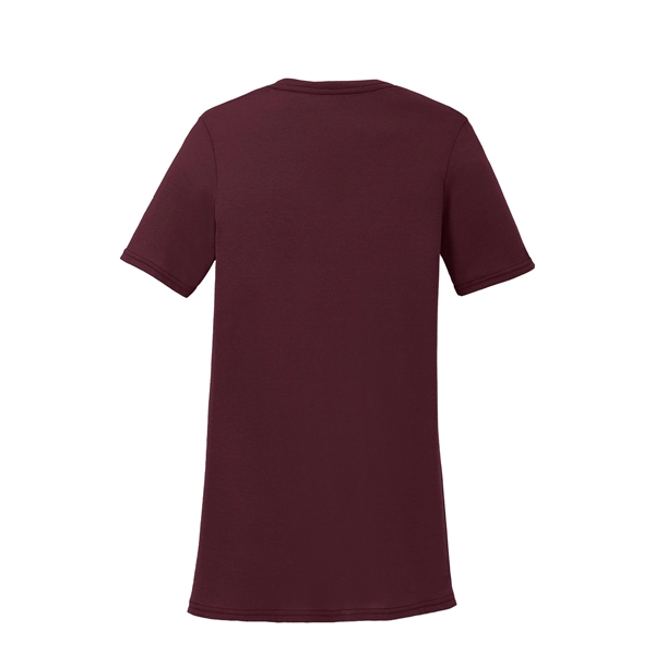 Port & Company Women's Performance Blend V-Neck Tee. - Port & Company Women's Performance Blend V-Neck Tee. - Image 30 of 66