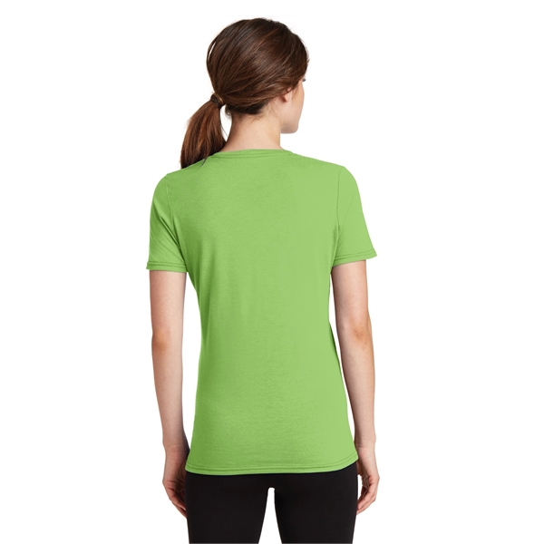 Port & Company Women's Performance Blend V-Neck Tee. - Port & Company Women's Performance Blend V-Neck Tee. - Image 39 of 66