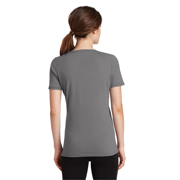 Port & Company Women's Performance Blend V-Neck Tee. - Port & Company Women's Performance Blend V-Neck Tee. - Image 43 of 66