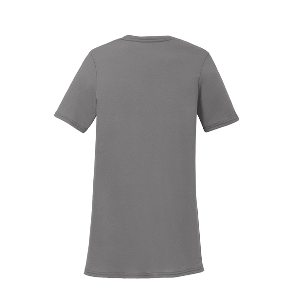 Port & Company Women's Performance Blend V-Neck Tee. - Port & Company Women's Performance Blend V-Neck Tee. - Image 46 of 66