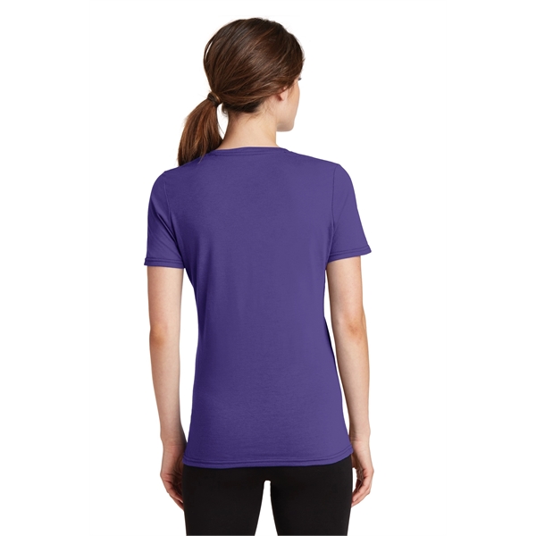 Port & Company Women's Performance Blend V-Neck Tee. - Port & Company Women's Performance Blend V-Neck Tee. - Image 51 of 66