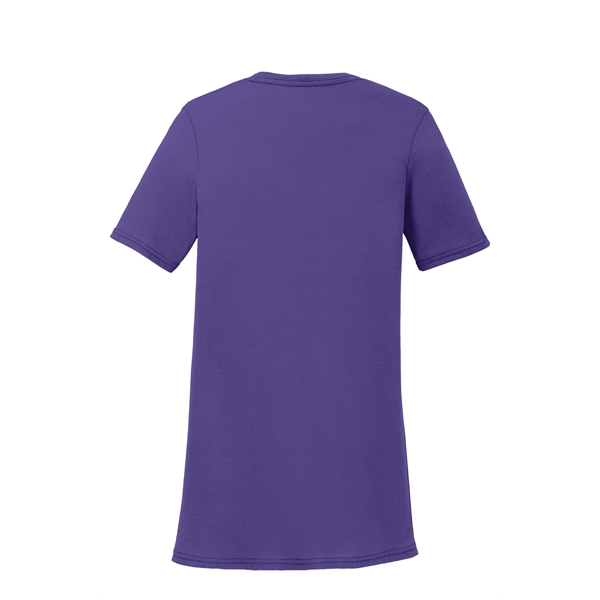 Port & Company Women's Performance Blend V-Neck Tee. - Port & Company Women's Performance Blend V-Neck Tee. - Image 54 of 66