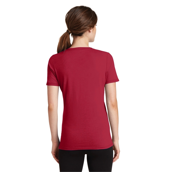 Port & Company Women's Performance Blend V-Neck Tee. - Port & Company Women's Performance Blend V-Neck Tee. - Image 58 of 66