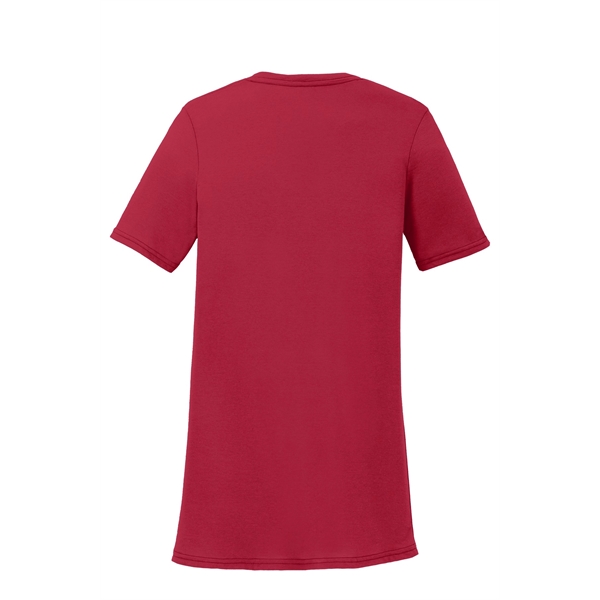 Port & Company Women's Performance Blend V-Neck Tee. - Port & Company Women's Performance Blend V-Neck Tee. - Image 61 of 66