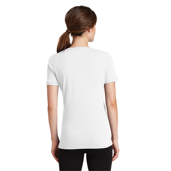 Port & Company Women's Performance Blend V-Neck Tee. - Port & Company Women's Performance Blend V-Neck Tee. - Image 62 of 66