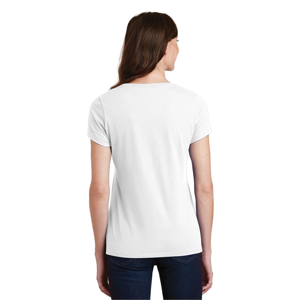 Port & Company Women's Fan Favorite V-Neck Tee. - Port & Company Women's Fan Favorite V-Neck Tee. - Image 18 of 105