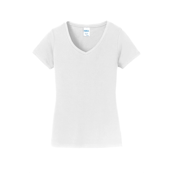 Port & Company Women's Fan Favorite V-Neck Tee. - Port & Company Women's Fan Favorite V-Neck Tee. - Image 21 of 105