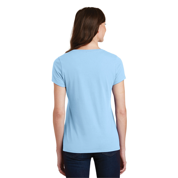 Port & Company Women's Fan Favorite V-Neck Tee. - Port & Company Women's Fan Favorite V-Neck Tee. - Image 24 of 105